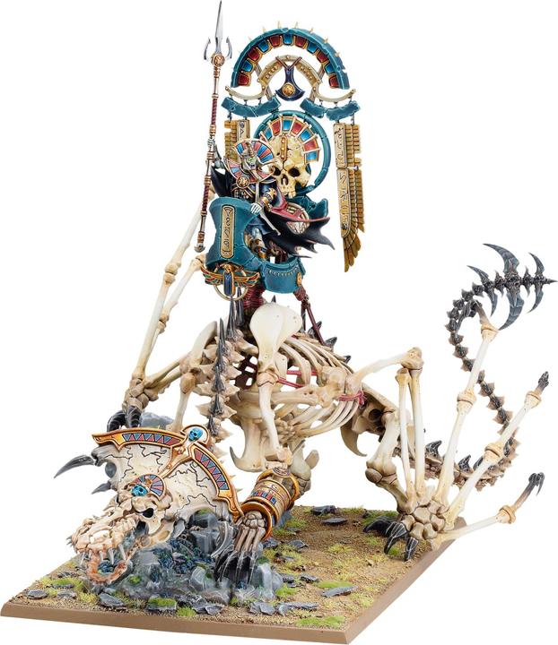 Produktbild Games Workshop Warhammer The Old World - TKoK King on Necrolith Bone Dragon (Kunststoff)