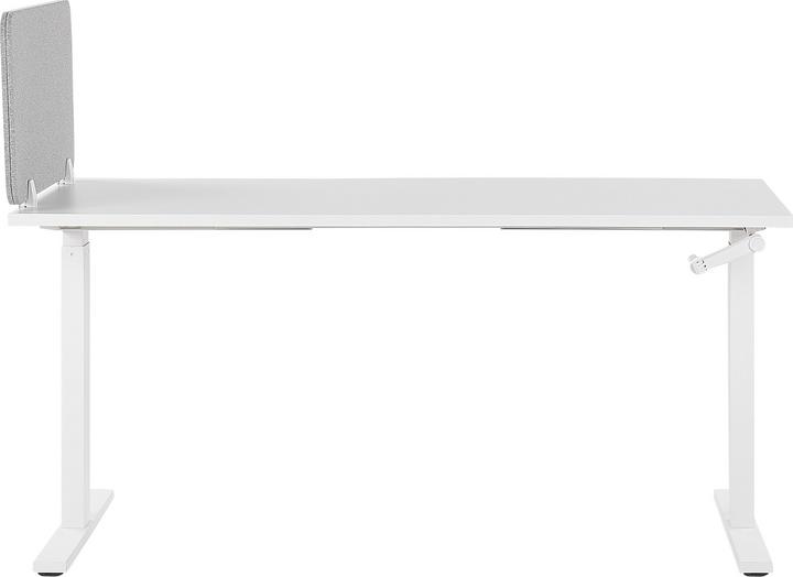 Immagine prodotto Beliani Divisorio per scrivania grigio chiaro 80 x 40 cm WALLY (80 x 40 cm)