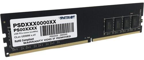 Actual product image Patriot RAM D4 2666 16GB C19 Signature (1 x 16GB, 2666 MHz, DDR4-RAM, DIMM)