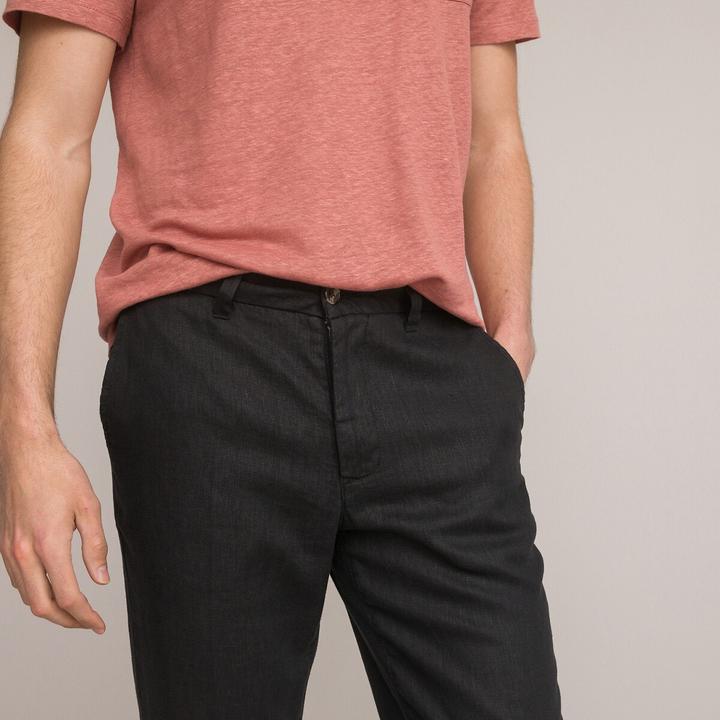 Actual product image La Redoute Collections Linen trousers (32)