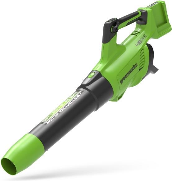 Greenworks GD24X2AB Løvblaeser 2 X 24V - uden batteri og charger - Without battery and charger (Fonctionnement sur batterie, Souffleur de feuilles)