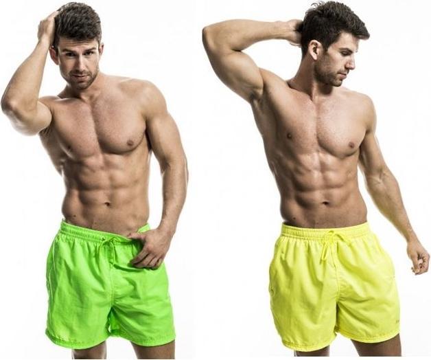 Actual product image Swim & Fun Herren Bermudas neon (L)