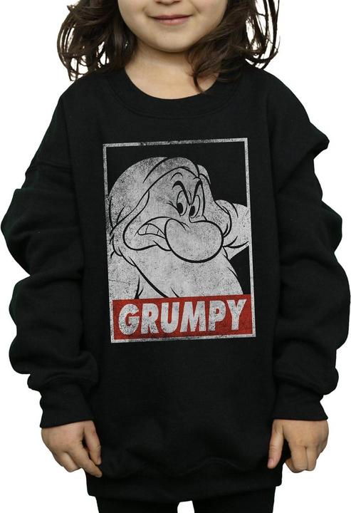 Produktbild Disney Snow White Grumpy Dwarf Poster Sweatshirt Mädchen (140, 146)