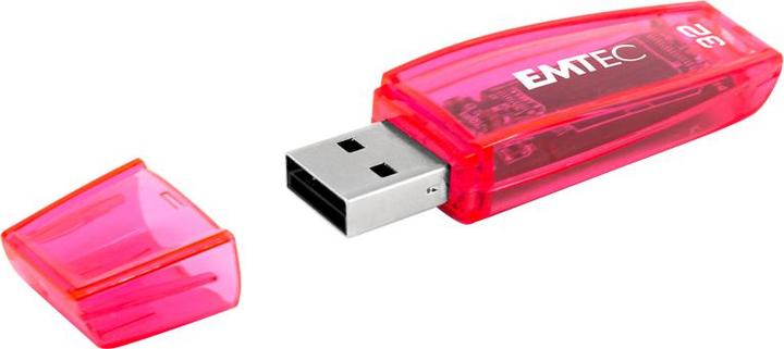 Produktbild Emtec USB2.0 C410 8GB P3 NEON (8 GB, USB-A)