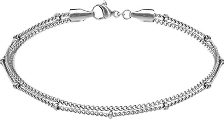 Produktbild Star Piercing Armkette silber Basic und Basic Ringe (17 cm, ohne Messing, Chirurgenstahl 316L)