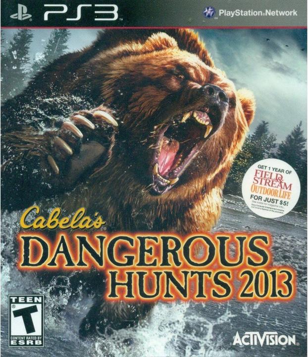 Actual product image Activision Cabela's Dangerous Hunts 2013, PS3 PlayStation 2 (PS3)