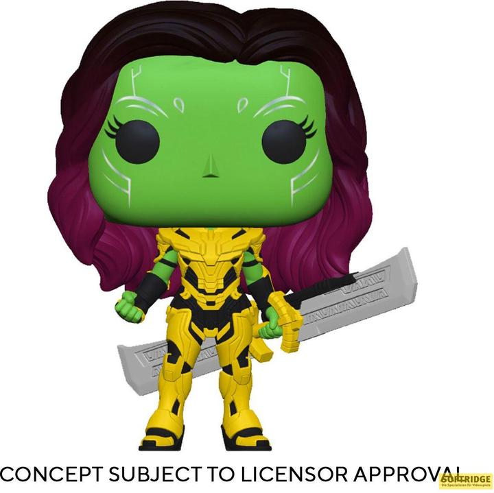 Actual product image Funko Pop! Marvel What If...? Gamora w/ Thanos Blade
