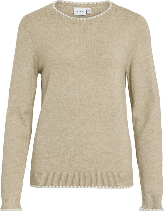 Vila Rundhals Strickpullover (L)