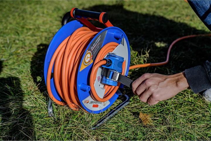 Immagine prodotto Brennenstuhl Tamburo per cavi da campeggio (25 m, 2.50 mm².)