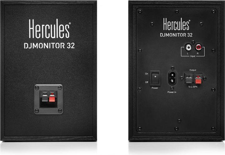 Image du produit Hercules DJ Monitor 32 (Actif, Passif, Couples, 2x 15 W)
