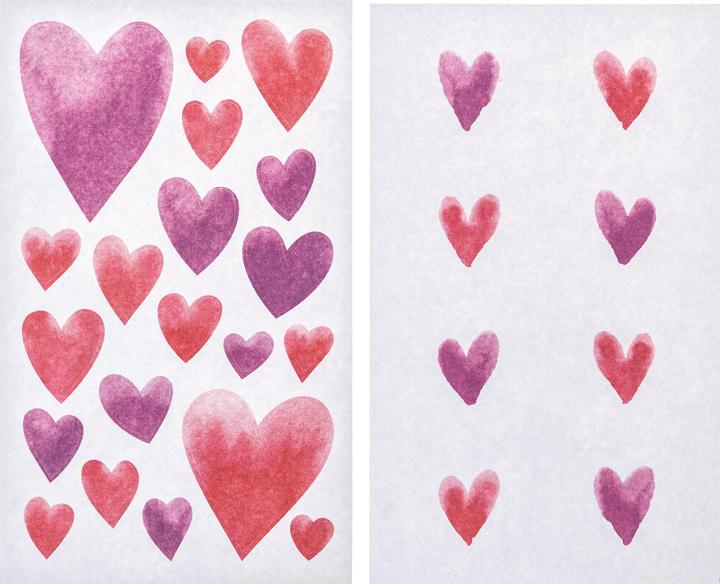 Actual product image Paper Poetry Sticker HEART