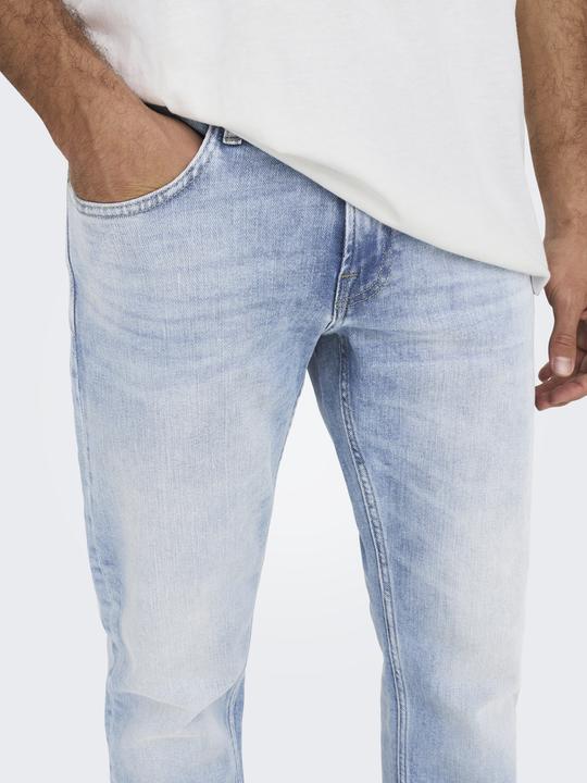 Produktbild Only & Sons ONSWEFT REG. LIGHT BLUE 4873 JEANS NOOS Normal geschnitten jeans (34)