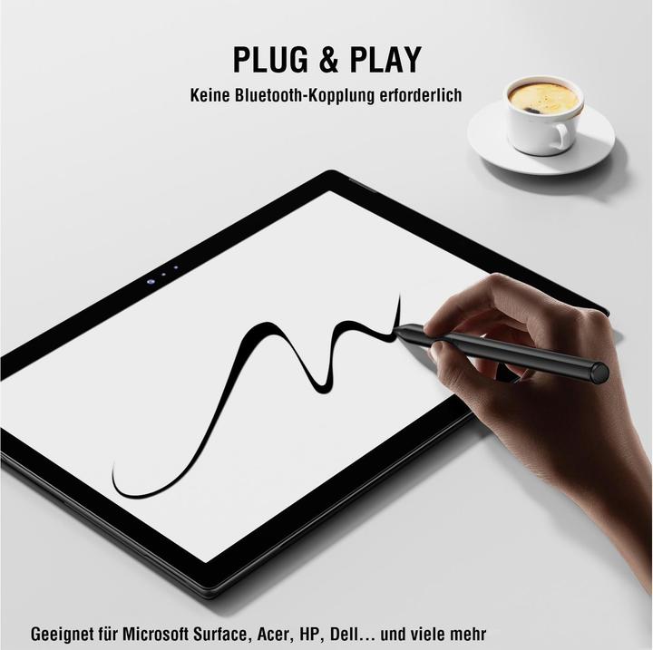 Immagine prodotto 4smarts Aktiver Eingabestift MPP für Surface