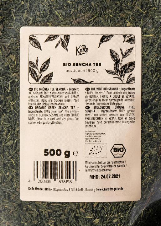Produktbild KoRo Bio Grüntee Japan Sencha (500 g)