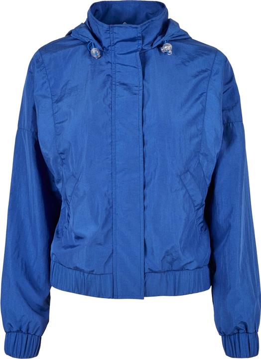 Actual product image Urban Classics Ladies Oversized Shiny Crinkle Nylon Jacket (XS)