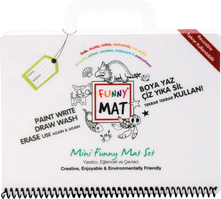 Funny Mat Reusable Painting Mat TRAVEL SET - WHICH WAY TO GO?