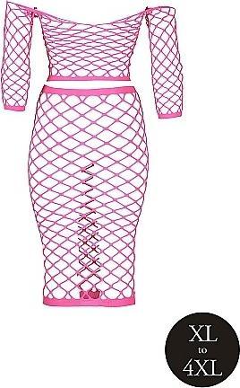 Produktbild Ouch! Long Sleeve Crop Top and Long Skirt (Plus Size)