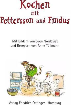 Actual product image Kochen mit Pettersson und Findus (German, Sven Nordqvist, Anne Tüllmann, 2004)