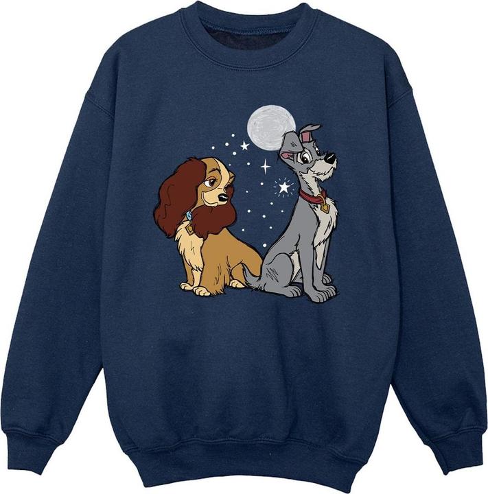 Produktbild Disney Lady And The Tramp Moon Sweatshirt Mädchen (116)