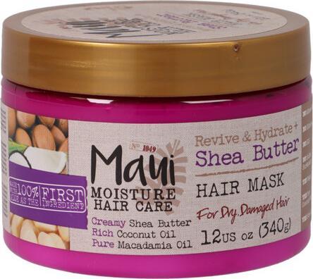 Image du produit Maui masque revitalisant + beurre de karité pour cheveux abîmés 340 g