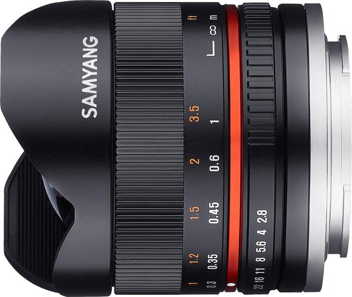 Image du produit Samyang 8mm f/2.8 II - Fujifilm X (Noir) (Fujifilm Fujinon XF, APS-C / DX)