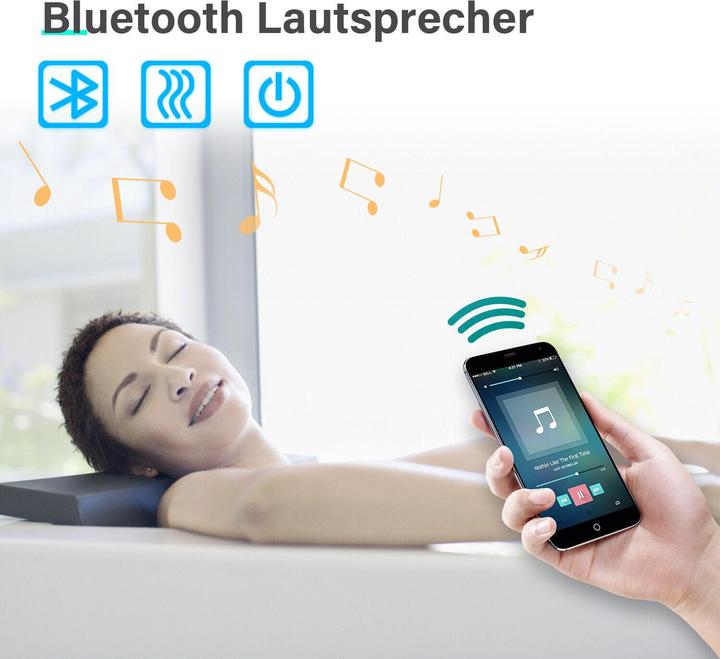 Image du produit SONNI LED-Badezimmerspiegel, 60 x 50 cm, beschlagfrei, Wandspiegel mit Bluetooth-Lautsprecher, Kaltw (60 x 50 x 100 cm)