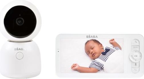 Produktbild Beaba Video Baby Monitor ZEN Light weiss ohne Stecker (Babyphone mit Kamera, 300 m)
