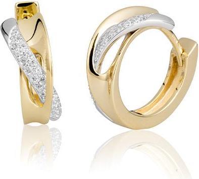 Breuning OHRSCHMUCK - BRILL. 0,269 Ct. H/si (750/18 K Gold)