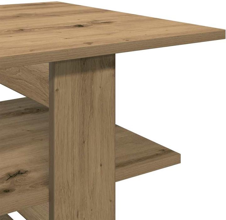 Produktbild VidaXL Couchtisch Artisan-Eiche 102x55x42 cm Holzwerkstoff (102 x 55 x 42 cm)