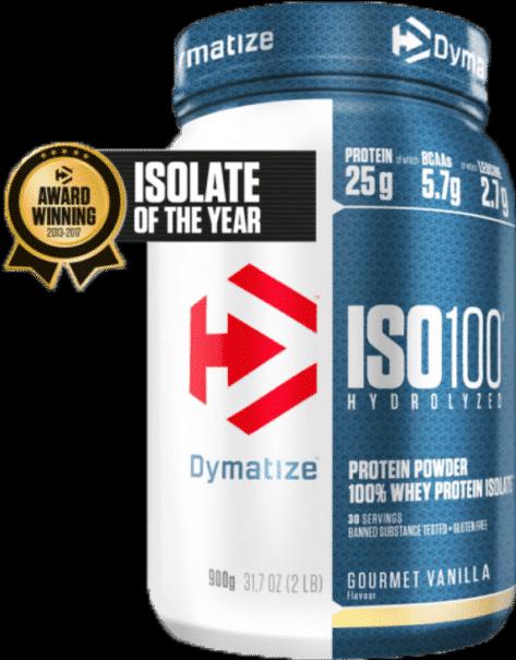 Immagine prodotto Dymatize ISO 100 (Vaniglia, 1 pz., 932 g)
