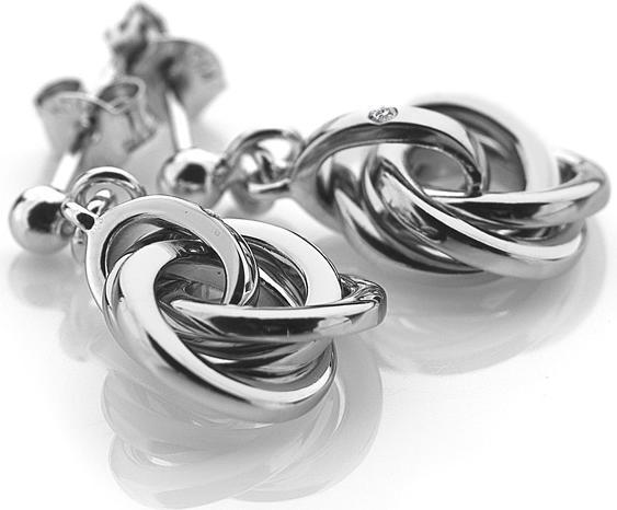 Image du produit Hot Diamonds Boucles d'oreilles Trio (Argent 925)