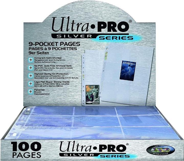 Ultra Pro Folder pages 9 Pocket Pages
