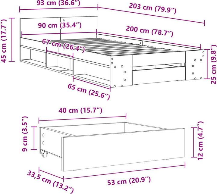 Image du produit VidaXL Keran (90 x 200 cm)