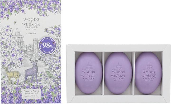 Immagine prodotto Woods Of Windsor Lavanda di Fine English Soap 3 x 60 g (Sapone duro)