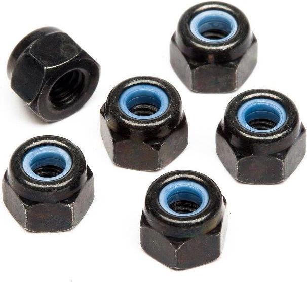 HPI Nylstop Muttern M3 6st Rs4 (M3)