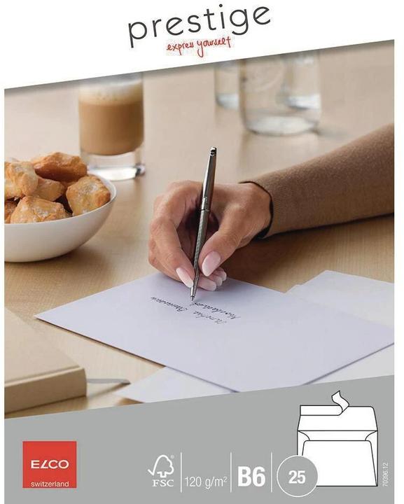 Actual product image Elco envelope prestige (B6, 25 x)