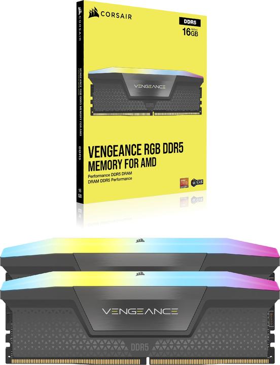 Actual product image Corsair Vengeance RGB (2 x 48GB, 6000 MHz, DDR5 RAM, DIMM)
