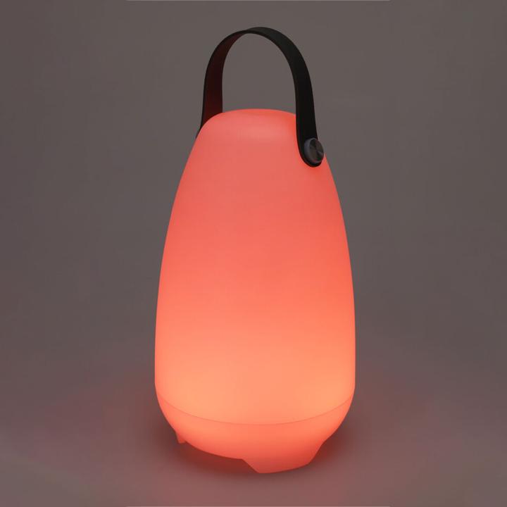 Produktbild ProGarden 2er-Set Akku Tischlampe mit 4 Lichtmodi in weiss & 16 RGB-Farben, 26cm, IP44
