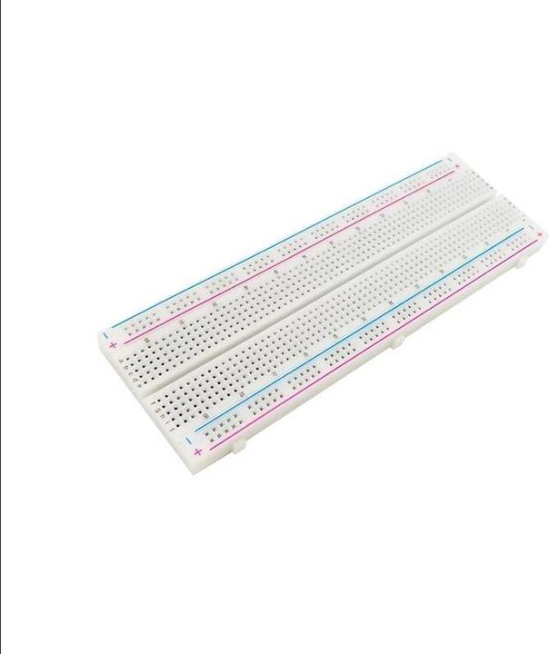 Immagine prodotto Play-Zone Foro griglia griglia plug-in breadboard con 26 pz. cavi di collegamento (Breadboard)