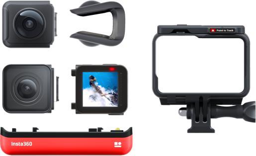 Image du produit Insta360 One R Twin Edition (30p, 5.7K, WiFi, Bluetooth)