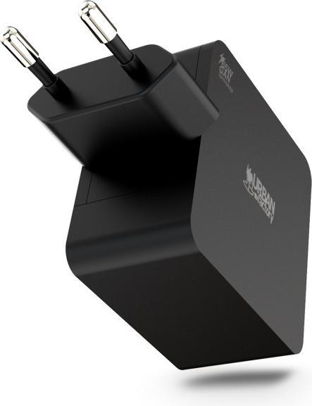 Actual product image Urban Factory 65watts USB-C Wall Charger With Gan Technology - 1x USB-C Input (65 W)