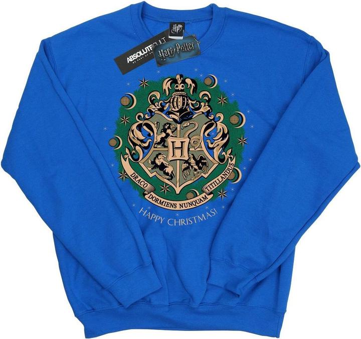 Christmas Wreath Sweatshirt Mädchen (128)