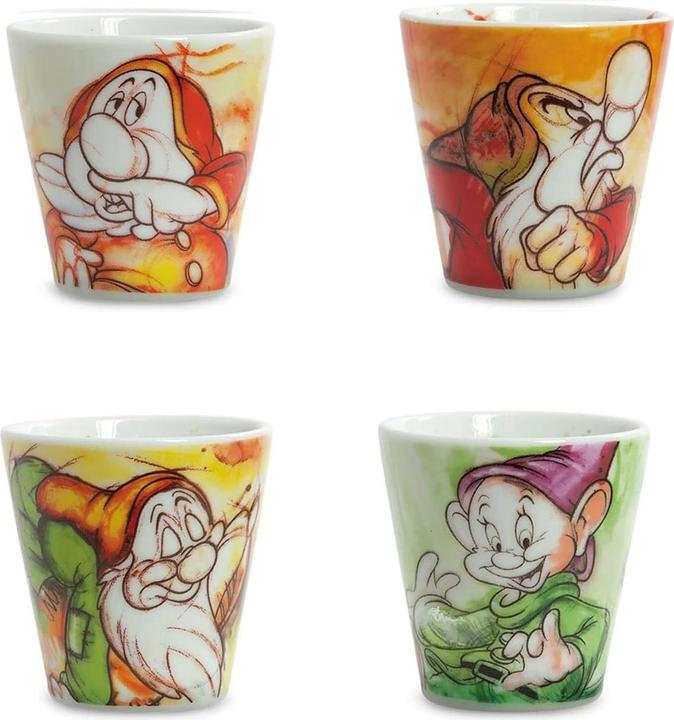 Produktbild Egan Espresso Becher Die 7 Zwerge 70 ml, 8 Stück, Mehrfarbig (70 ml, 8 x)