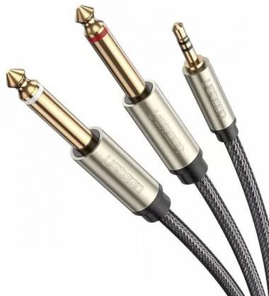 Actual product image Ugreen 2in1 (2 m, 6.3mm jack, 3.5mm jack (AUX))