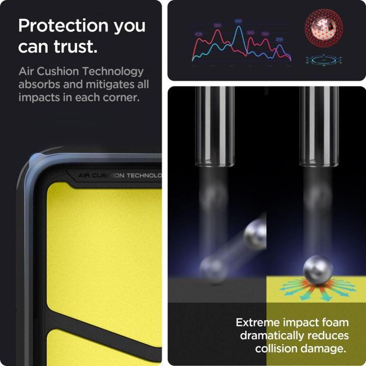 Productafbeelding Spigen TOUGH ARMOR GALAXY XCOVER 6 PRO Zwart (Samsung Galaxy XCover 6 Pro)