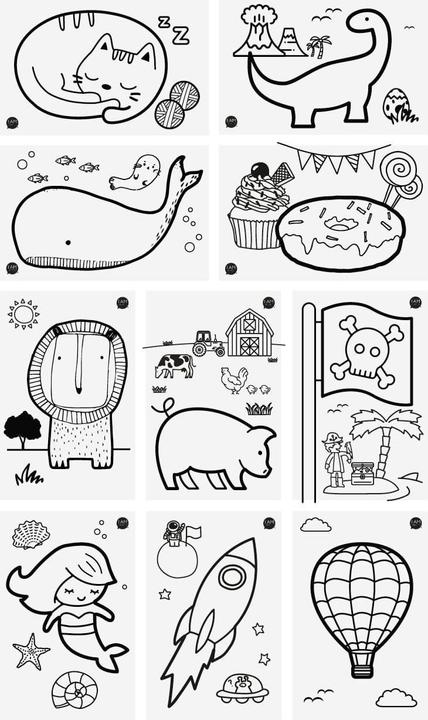 Image du produit I Am Creative Cartes à coudre 11 x 17 cm, 10 pièces