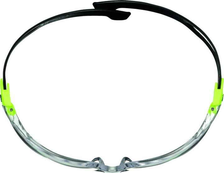Produktbild 3M SecureFit SF501SGAF-GRN Schutzbrille mit Antibeschlag-Schutz Grün