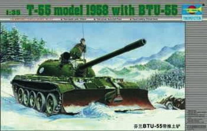Image du produit Trumpeter Char russe T55 avec BTU-55