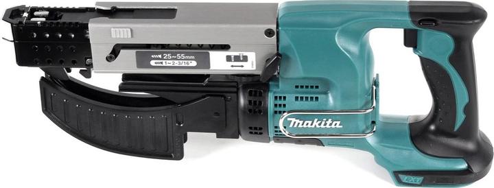 Produktbild Makita DFR 550 T1J Akku Magazinschrauber 18V 25-55mm + 1x Akku 5,0Ah + Makpac - ohne Ladegerät (Akkubetrieb)