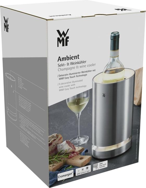 Actual product image WMF Ambient electric wine cooler / bottle cooler / champagne cooler with LED lighting